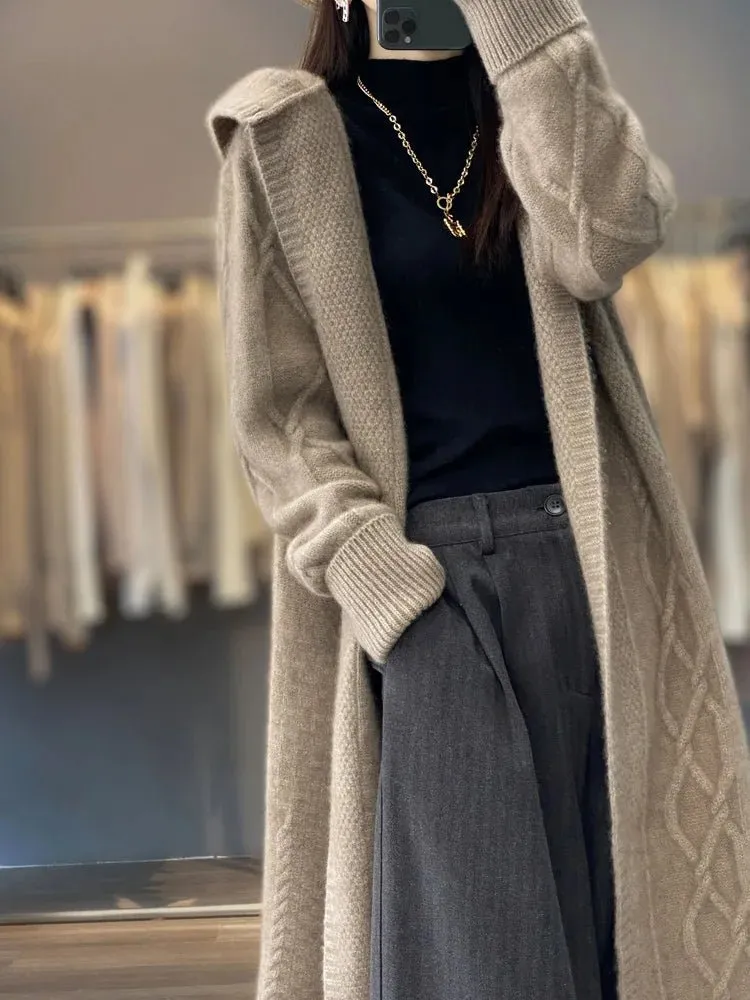 Long Merino Wool Sweater