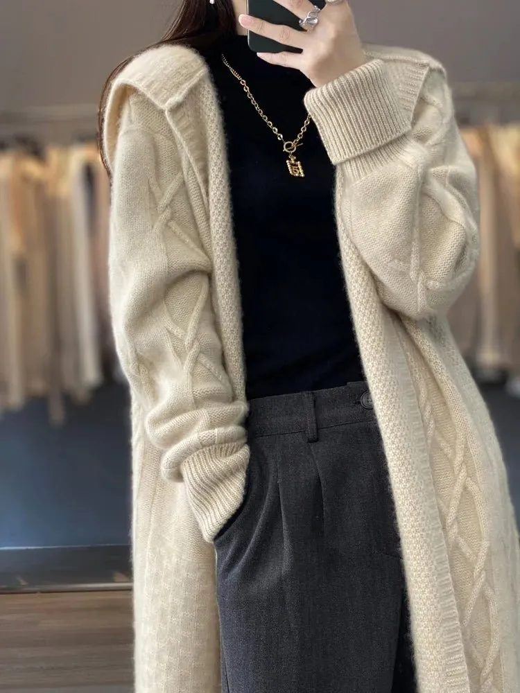 Long Merino Wool Sweater