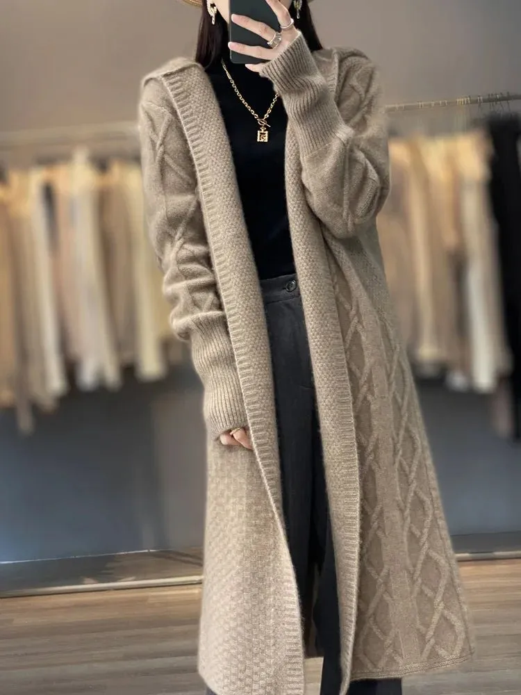 Long Merino Wool Sweater