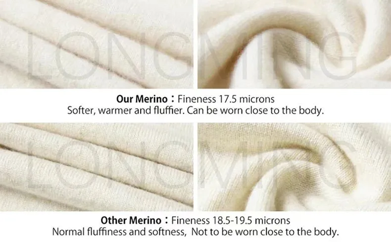 Long Merino Wool Sweater