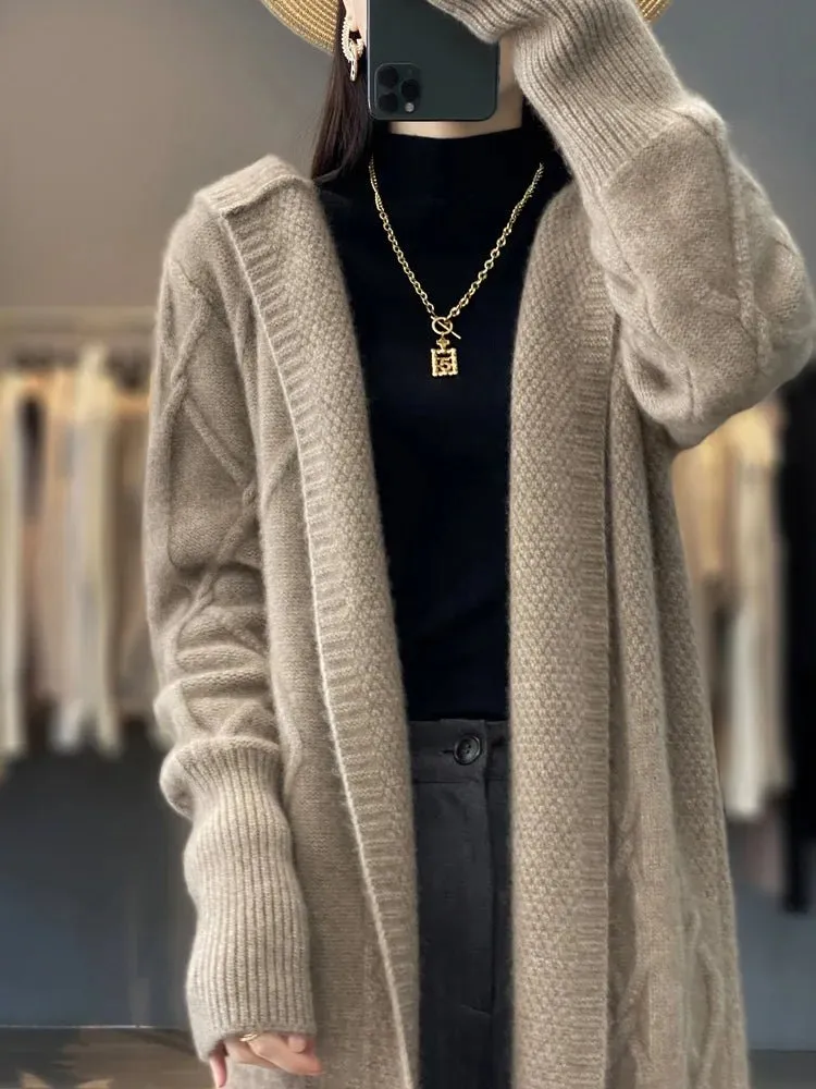 Long Merino Wool Sweater