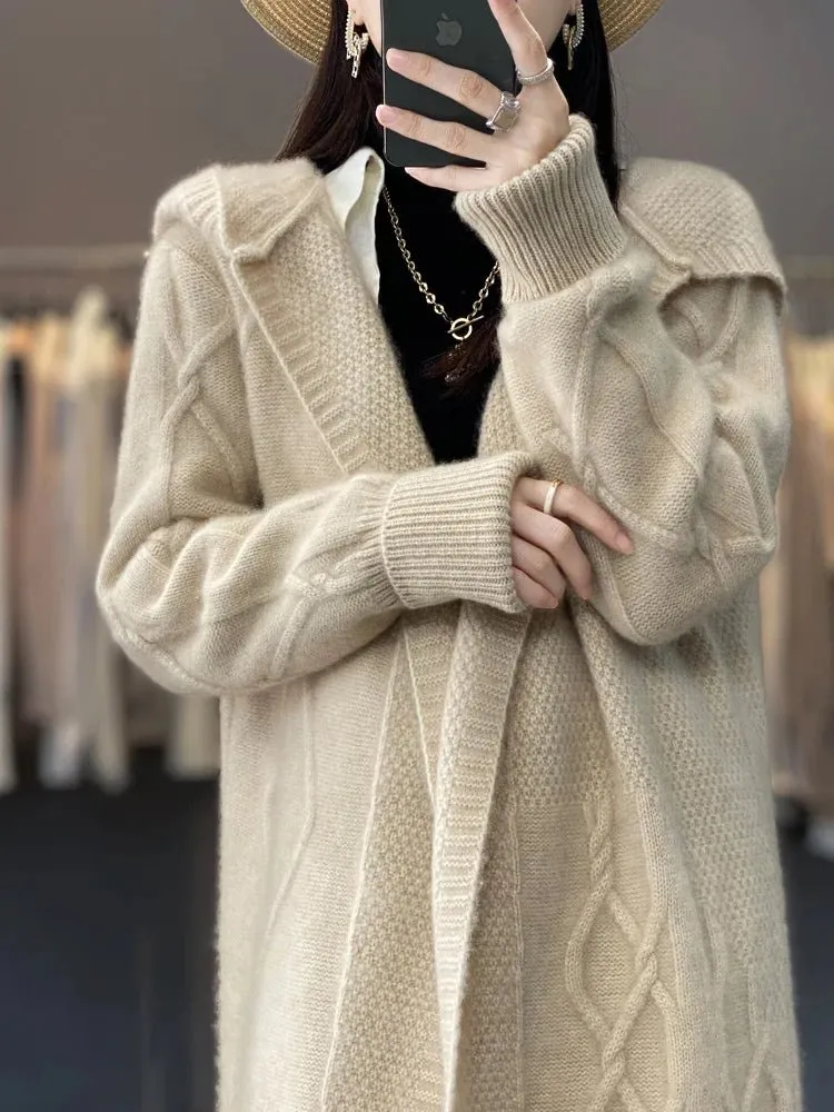 Long Merino Wool Sweater