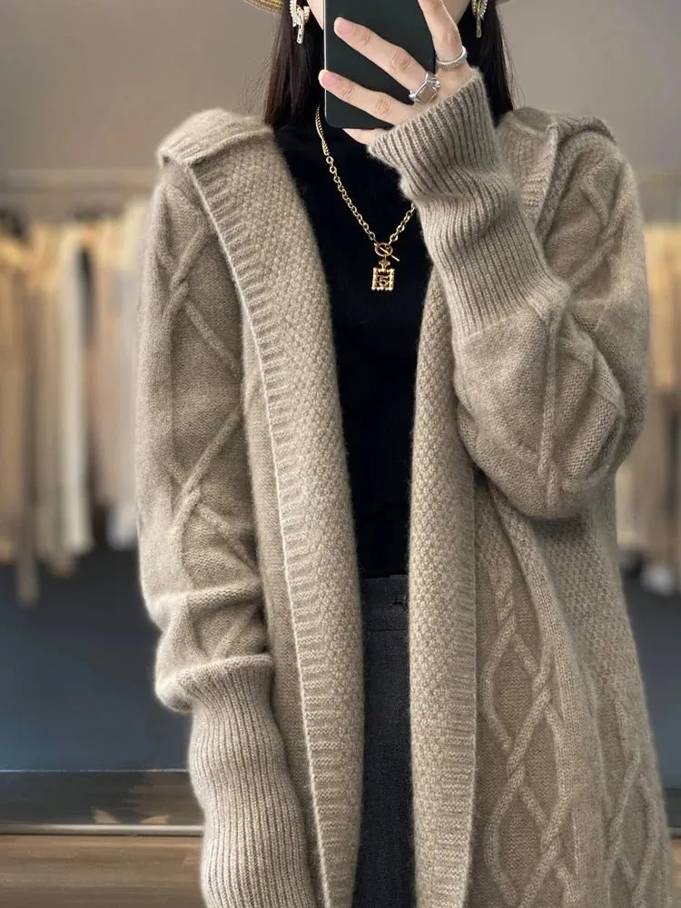 Long Merino Wool Sweater