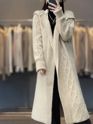 Long Merino Wool Sweater