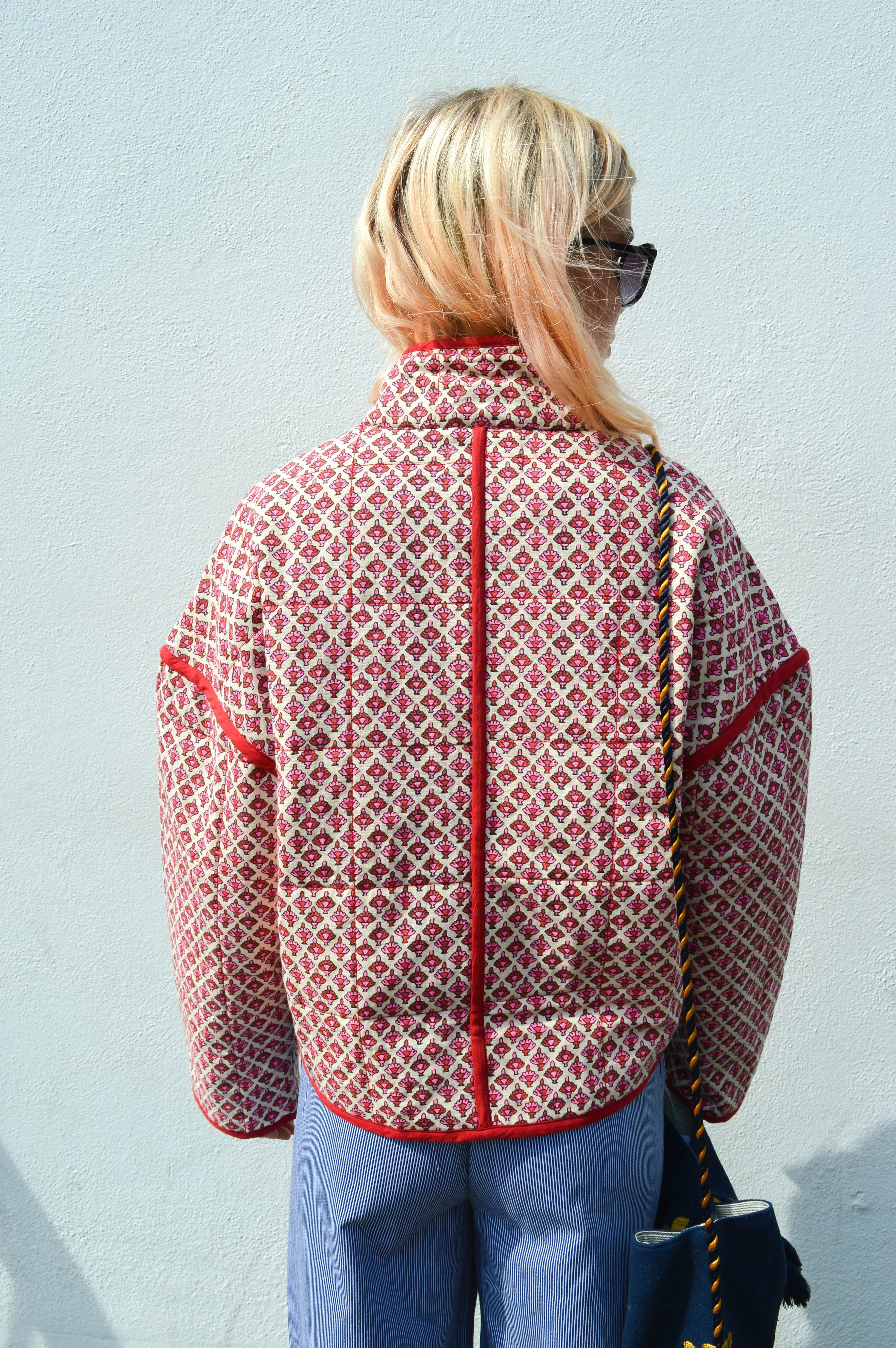 M.A.B.E Viti Print Pink Jacket