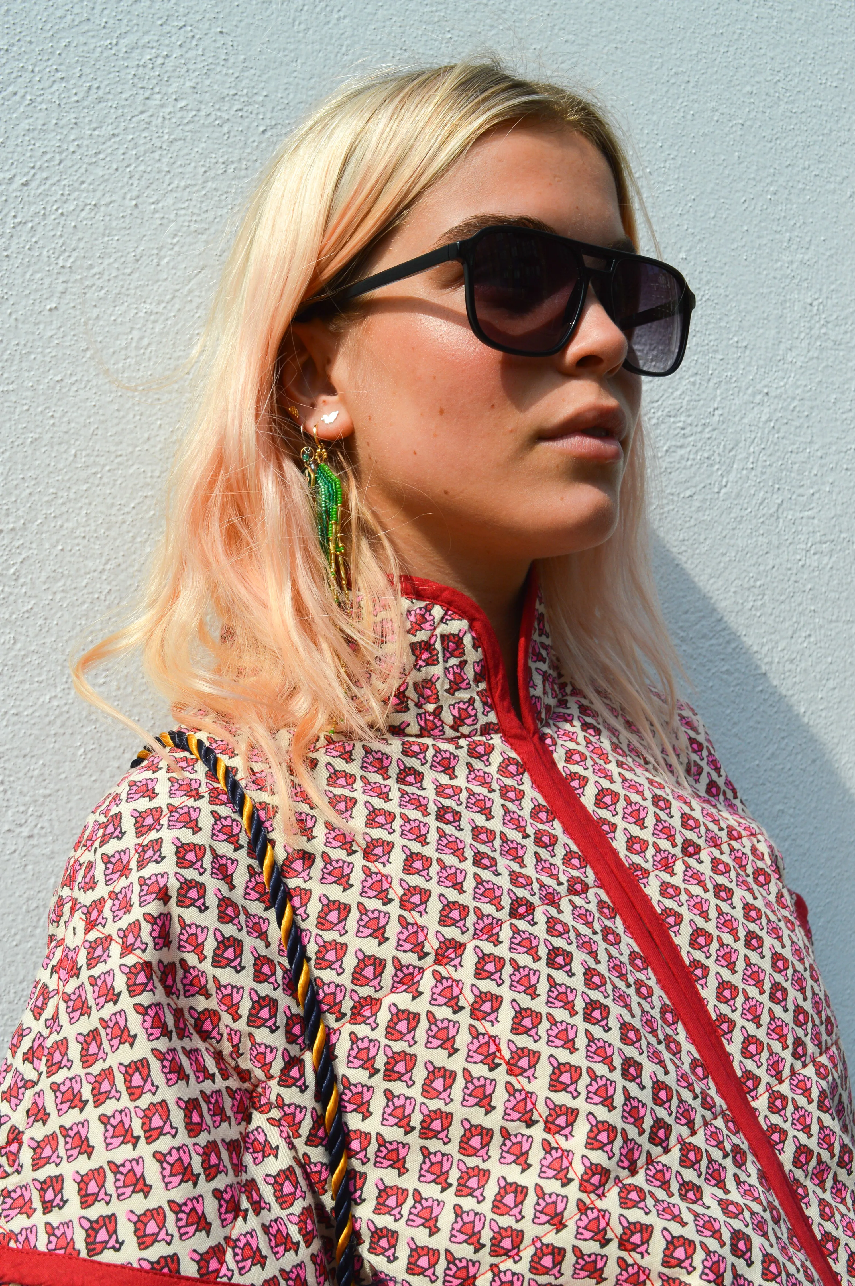 M.A.B.E Viti Print Pink Jacket