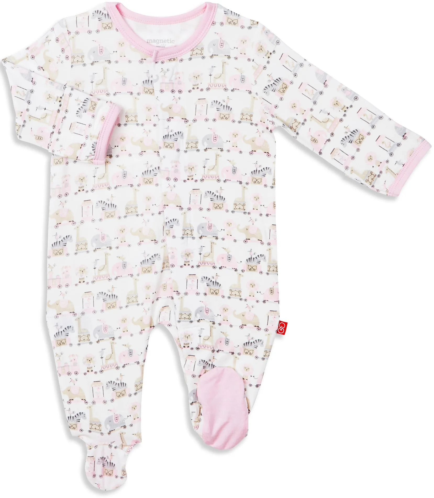 Magnetic Me Pink Taj Express Modal Magnetic Footie