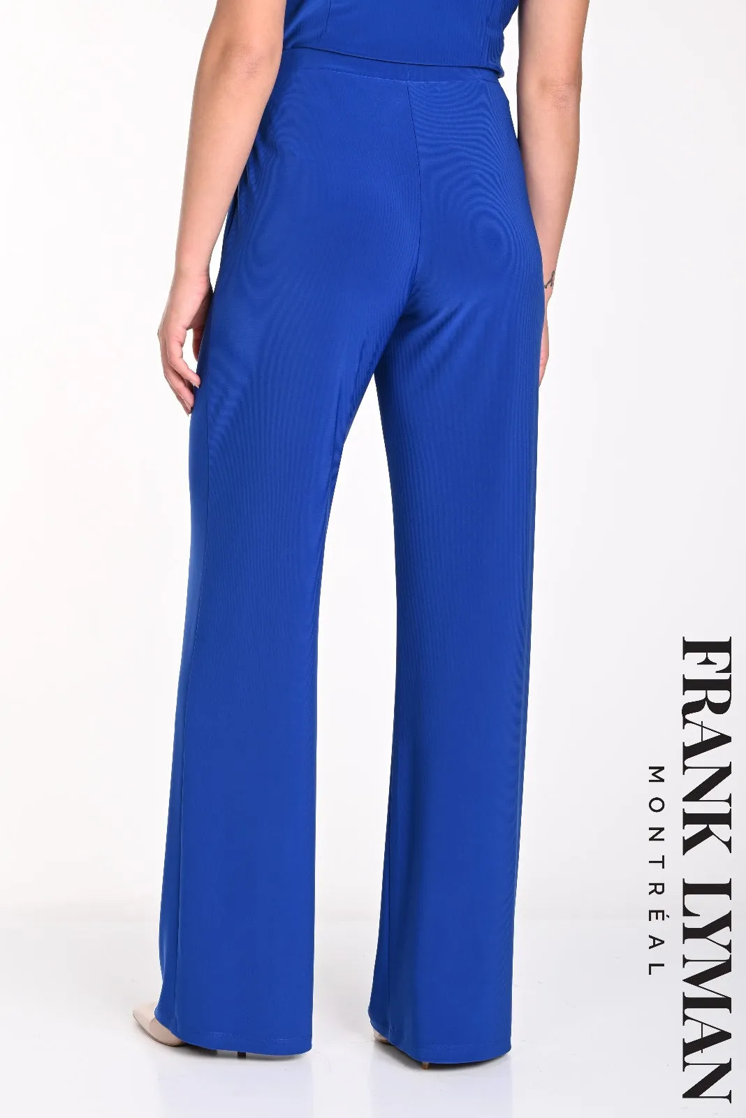 Marine Blue Knit Pant