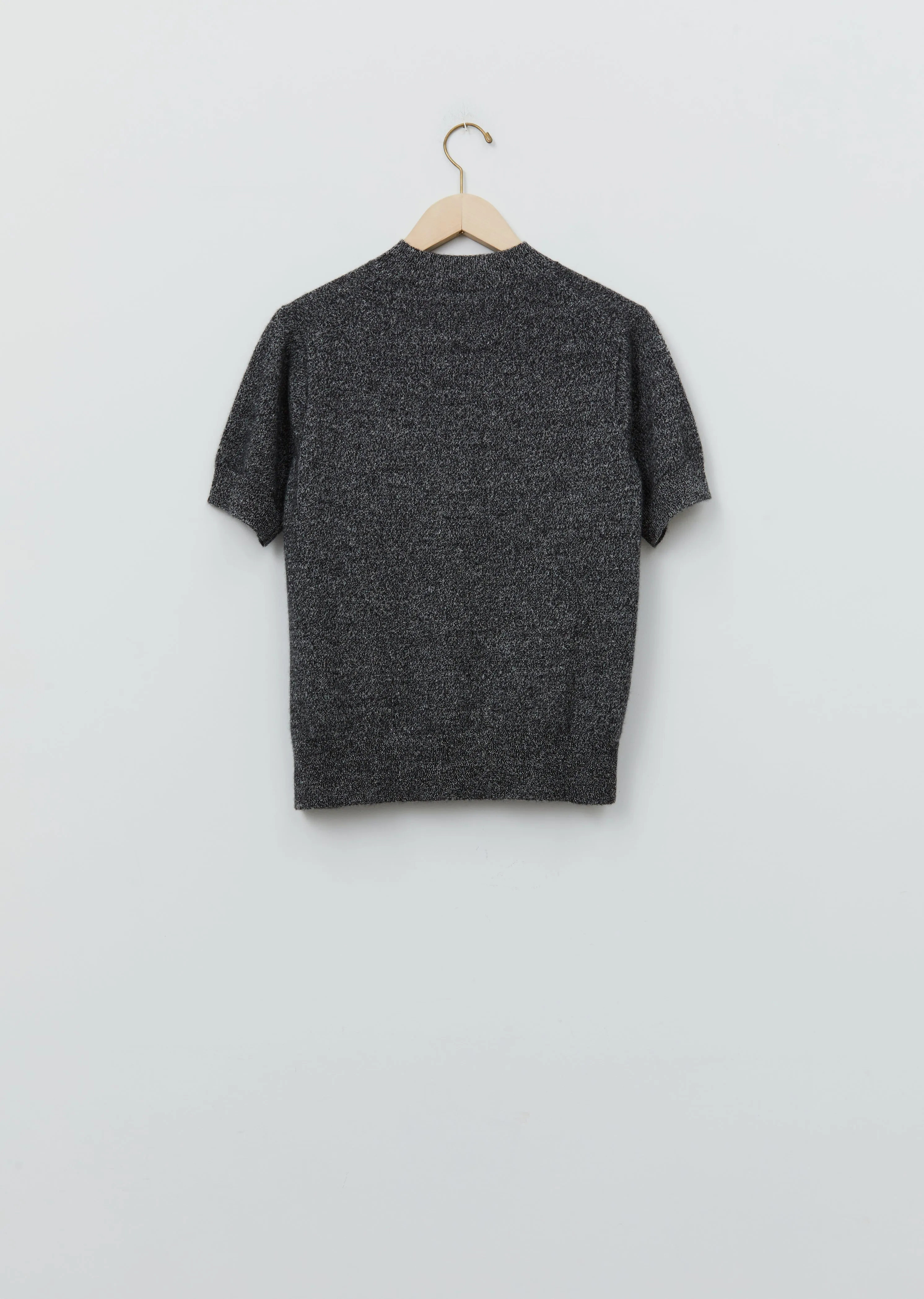 Matisse Cashmere Sweater — Marled Black