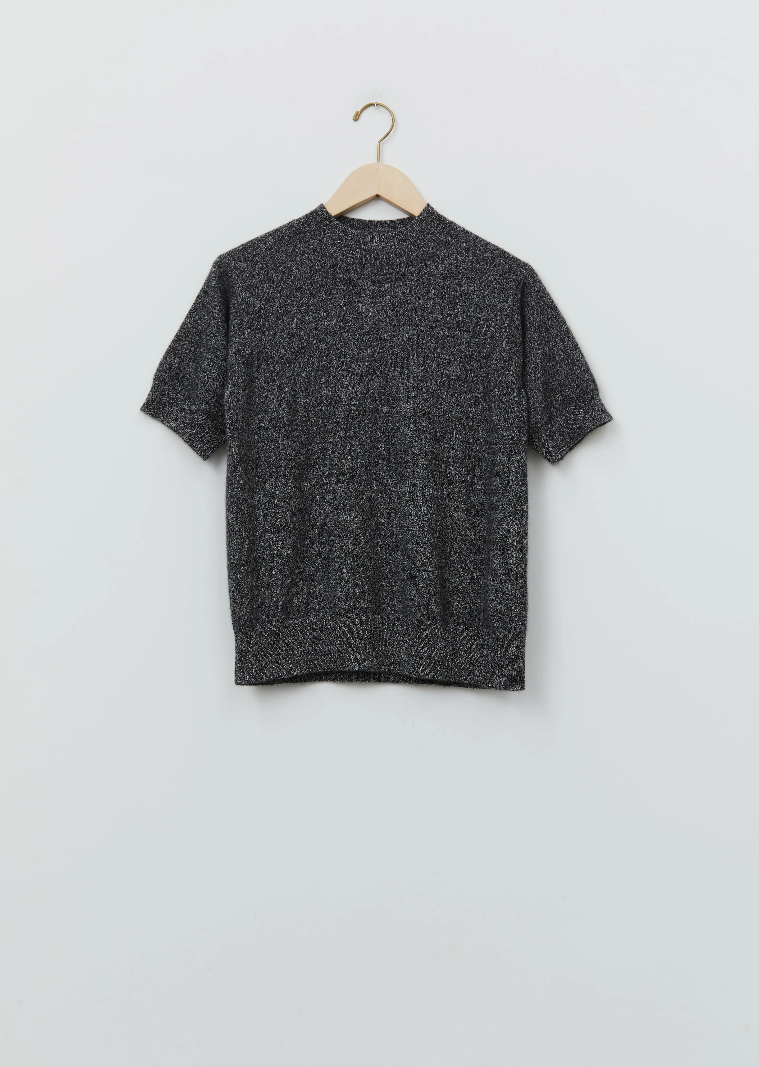 Matisse Cashmere Sweater — Marled Black