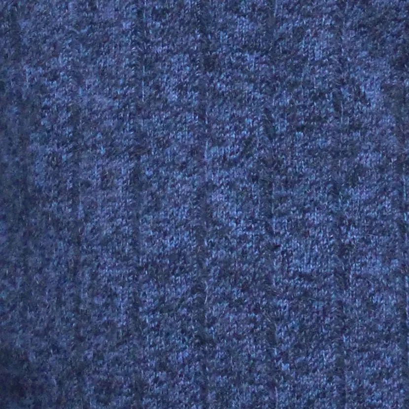 MEN'S ZIP COLLARED RIB JUMPER