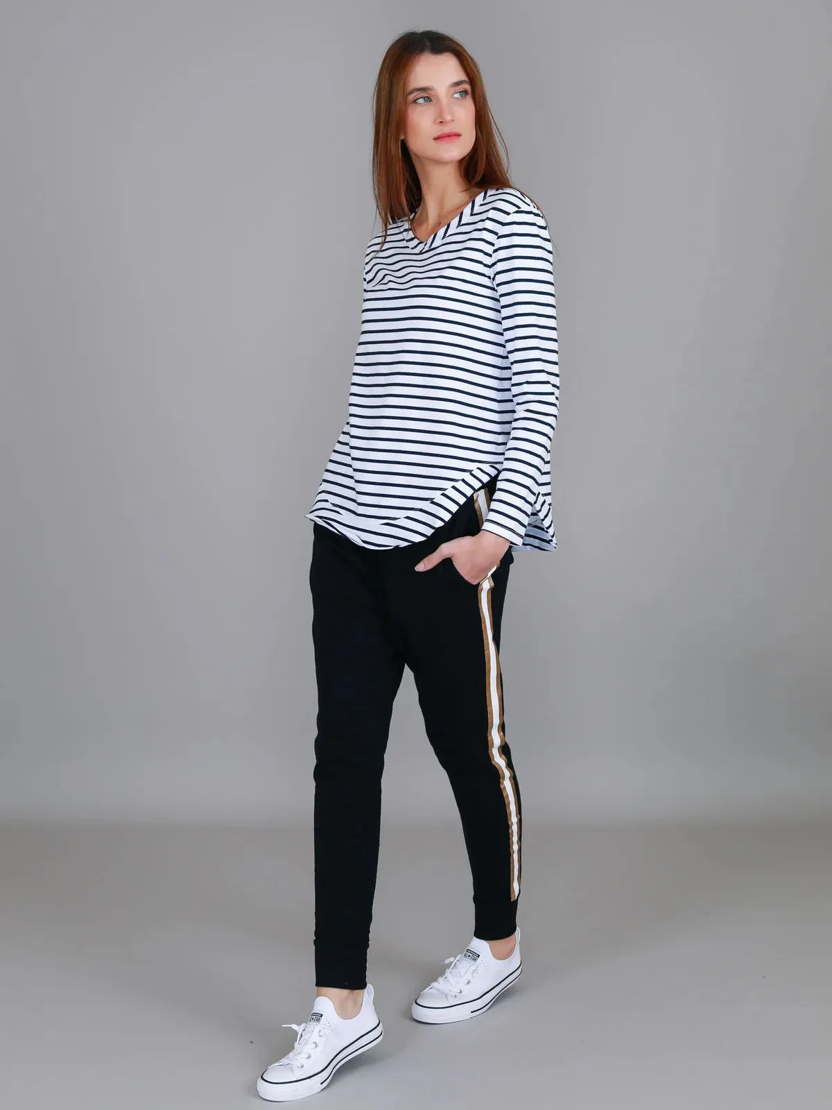 Mosman Long Sleeved Tee (Plus Size)