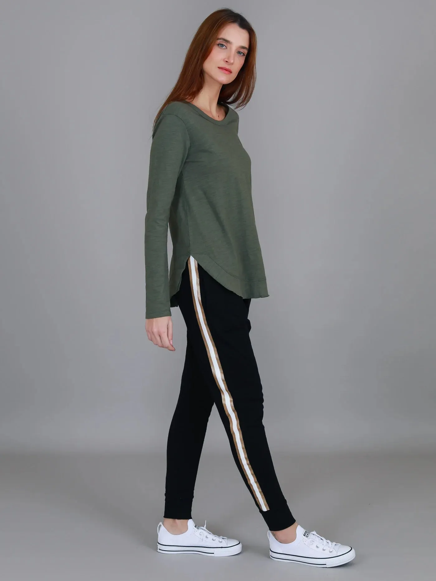 Mosman Long Sleeved Tee (Plus Size)