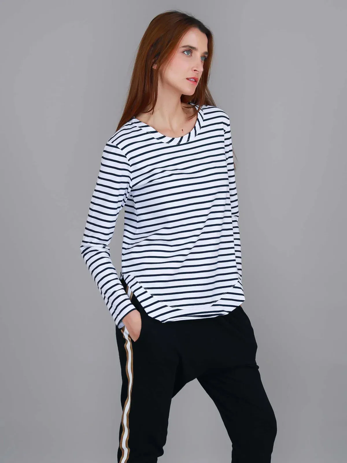 Mosman Long Sleeved Tee (Plus Size)