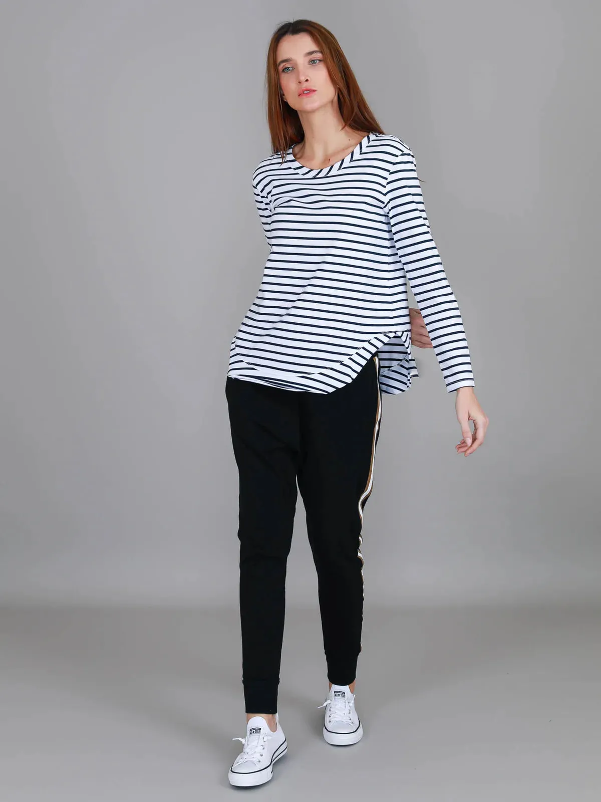 Mosman Long Sleeved Tee (Plus Size)