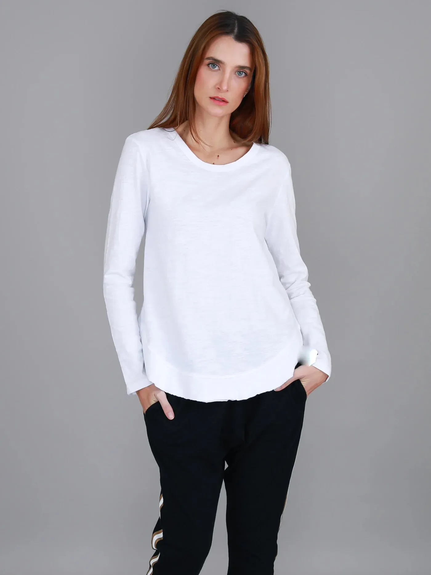Mosman Long Sleeved Tee (Plus Size)