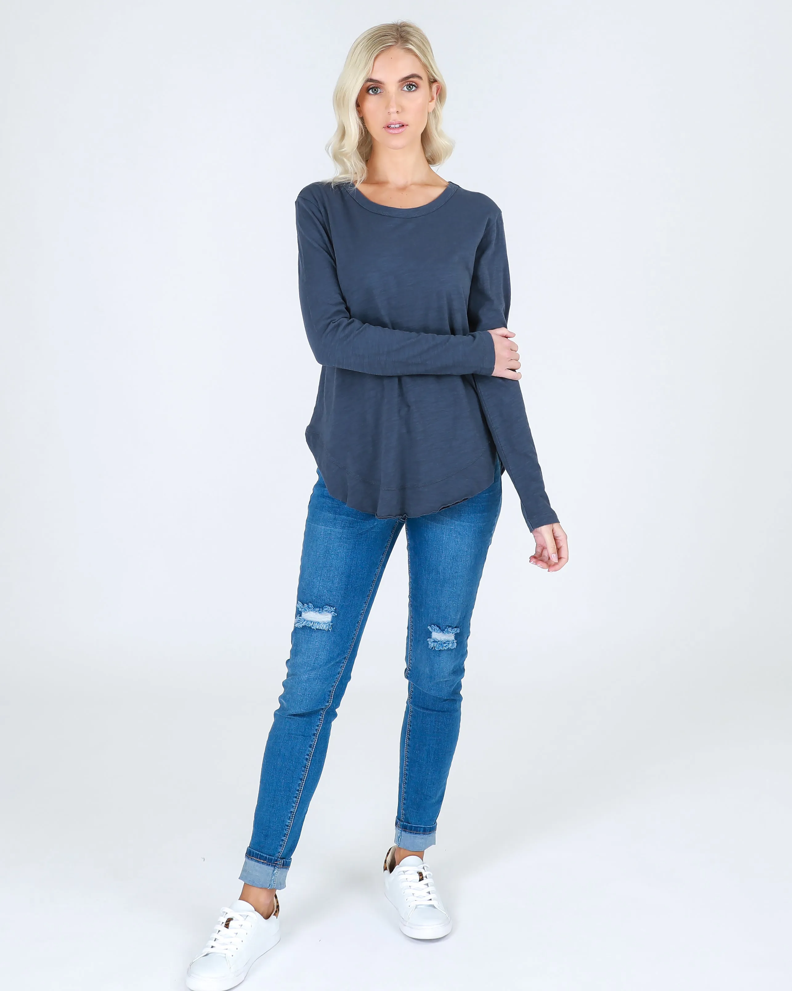 Mosman Long Sleeved Tee (Plus Size)