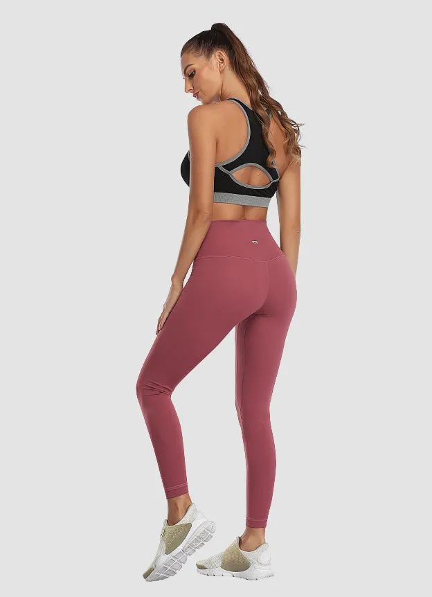 Newborn High Waist Yoga Leggings 25” — Rouge