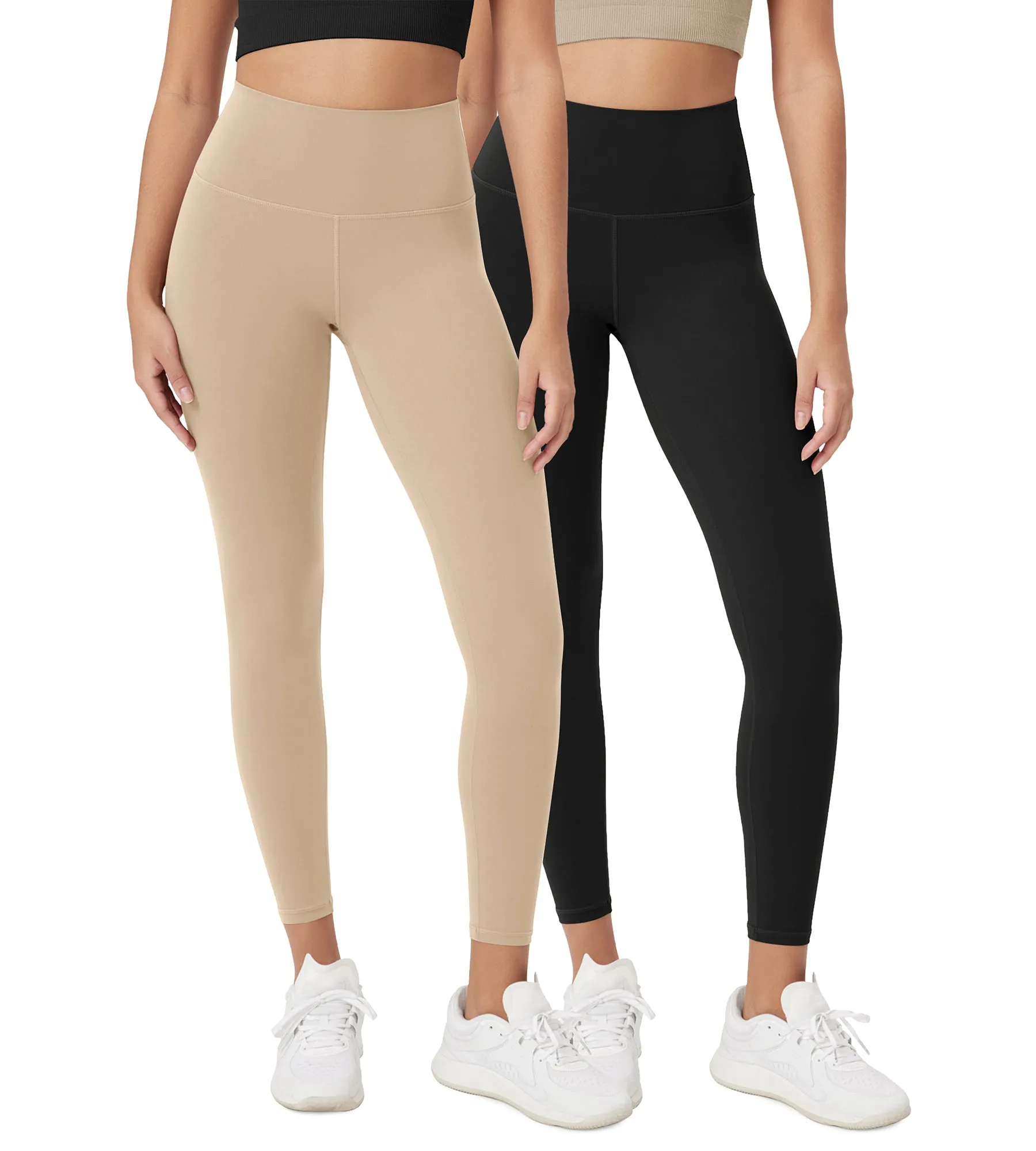 ODCLOUD 2-Pack 25" High Waist Lounge Yoga Leggings