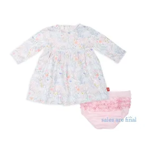 pixie pines modal magnetic dress with bloomers
