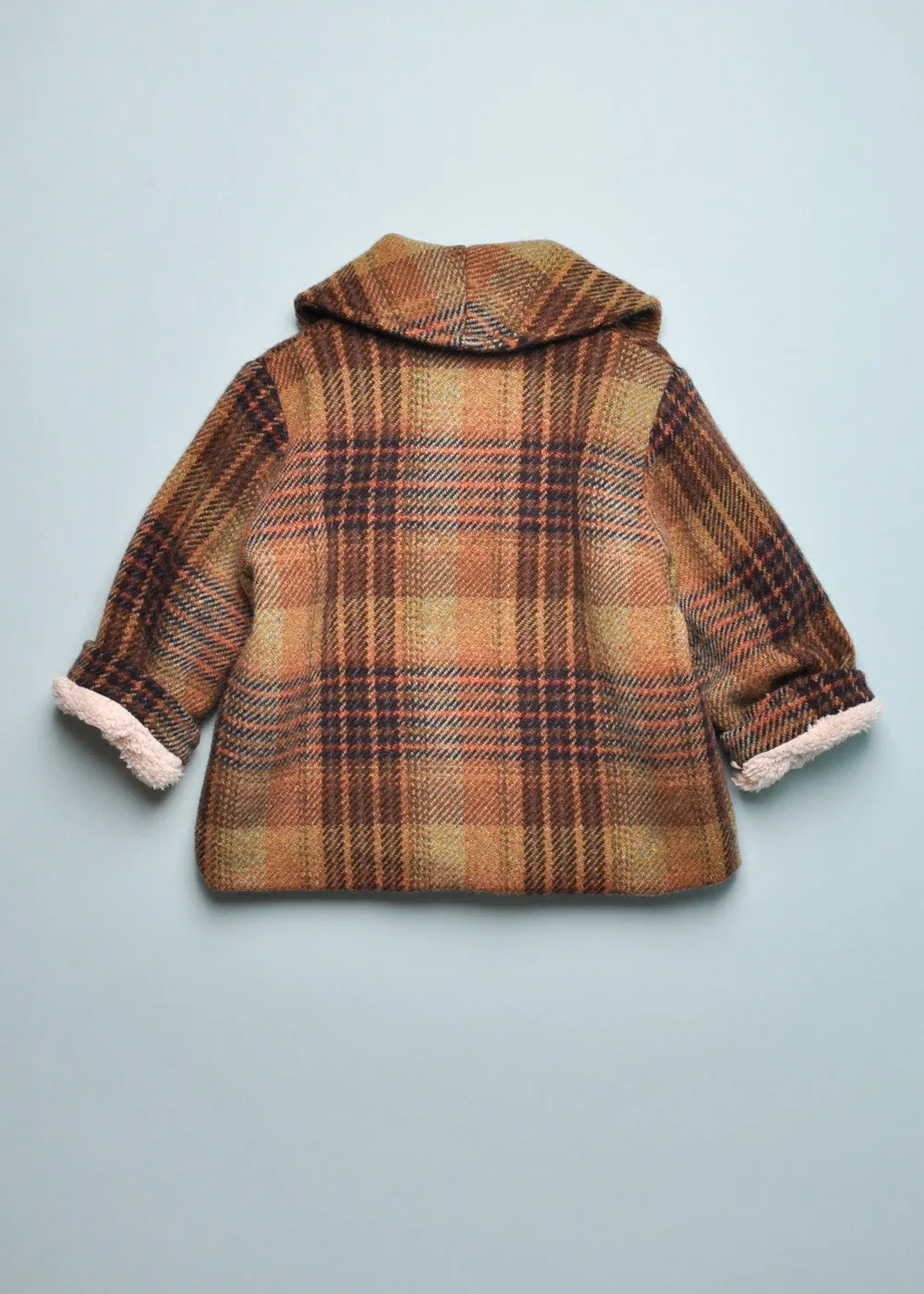 PLAID PEAK COAT
