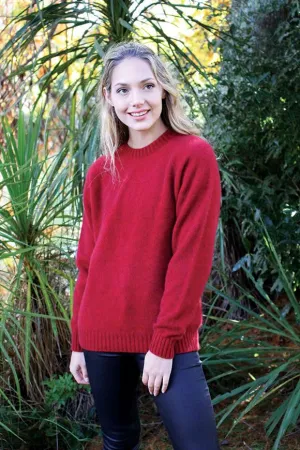 PLAIN CREW NECK JUMPER
