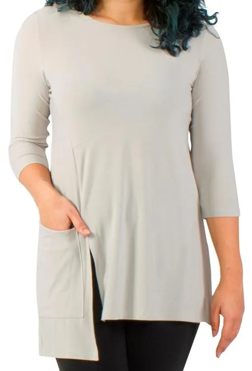 Plus Size Chop Tunic Style 2396G-2 3-4 Sleeves