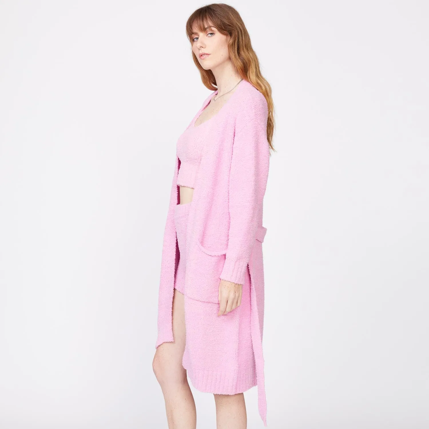 Plush Sweater Robe