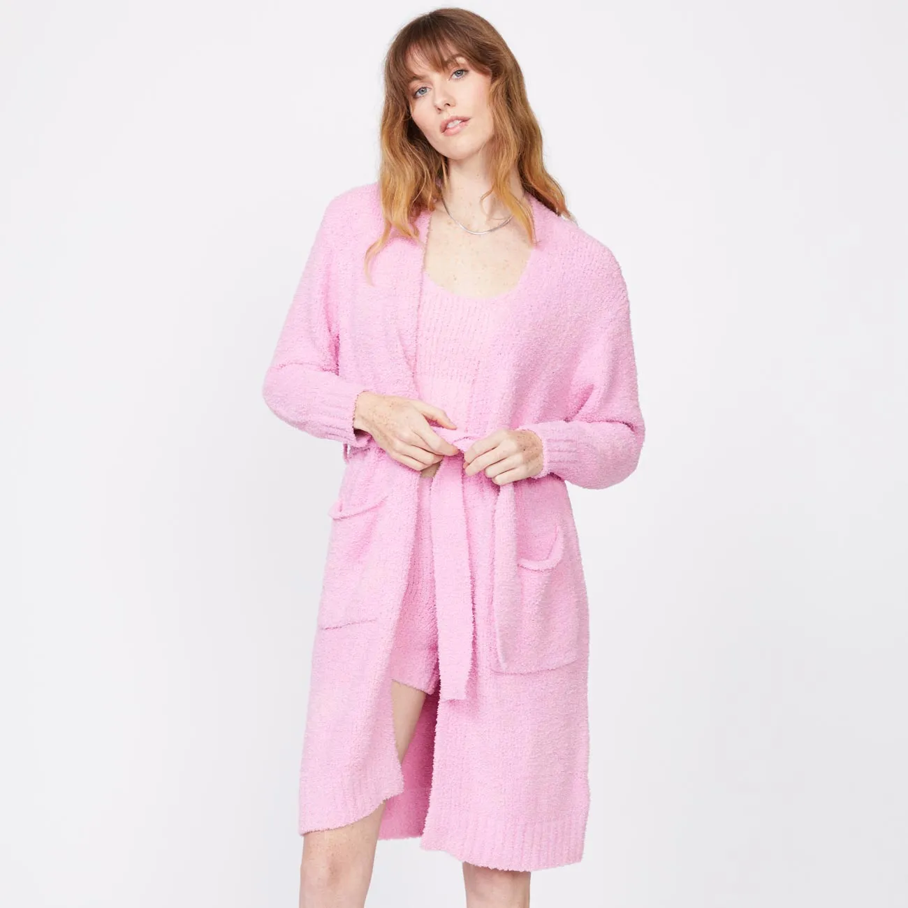 Plush Sweater Robe