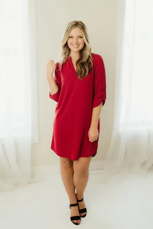 Roll Tab Sleeve Shirt