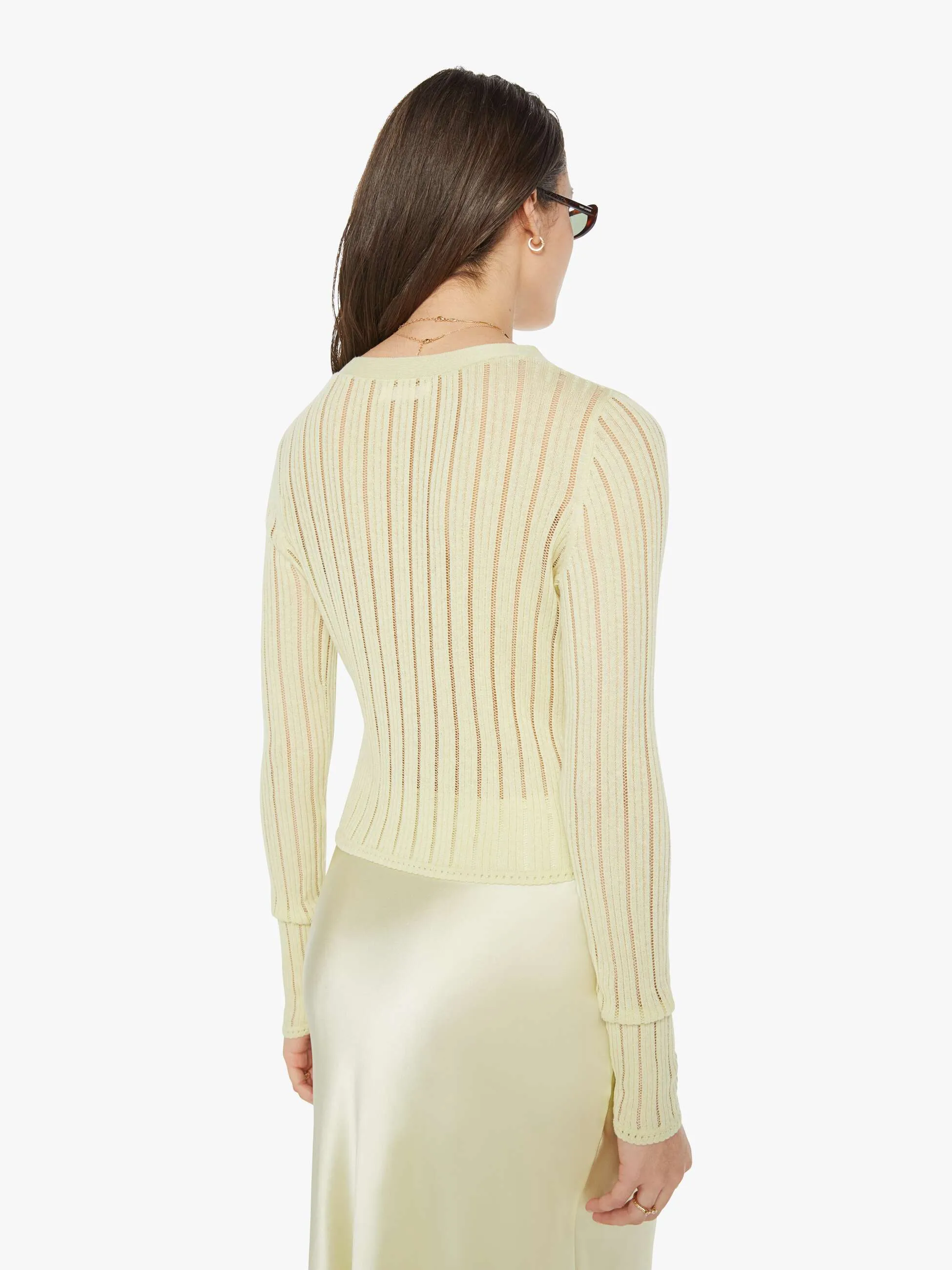 SABLYN Vinni Knit Cardigan - Pale Citron
