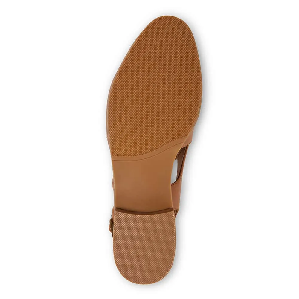 Santiago Sandal in Tan Leather
