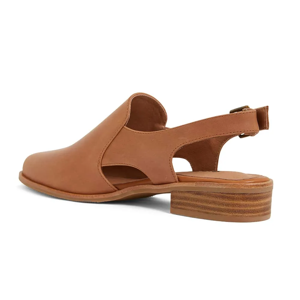 Santiago Sandal in Tan Leather