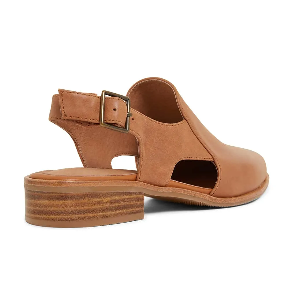 Santiago Sandal in Tan Leather