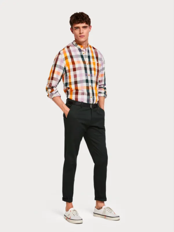 Scotch & Soda Mott Jungle Green Lightweight Chino