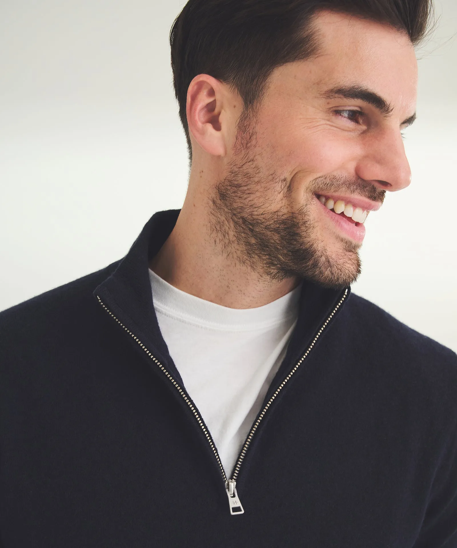 Signature Cashmere Quarter Zip