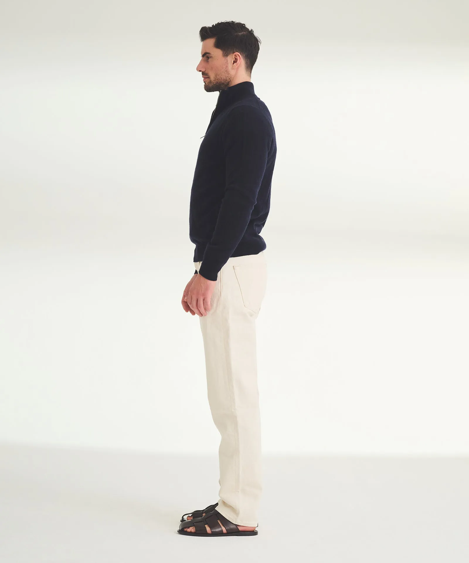 Signature Cashmere Quarter Zip