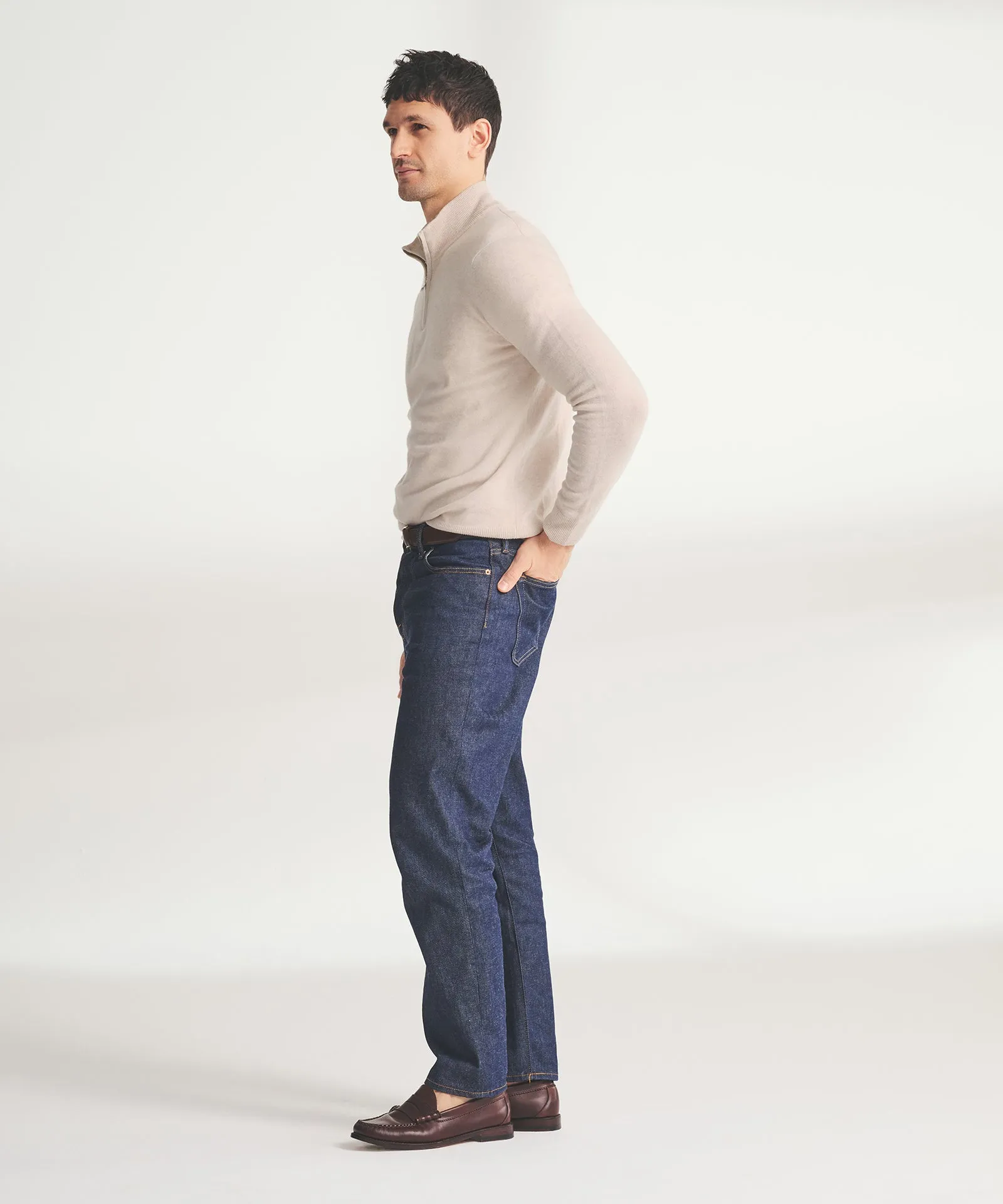 Signature Cashmere Quarter Zip