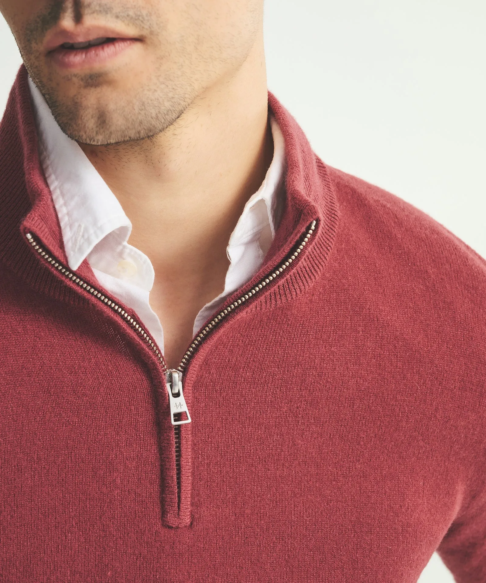 Signature Cashmere Quarter Zip