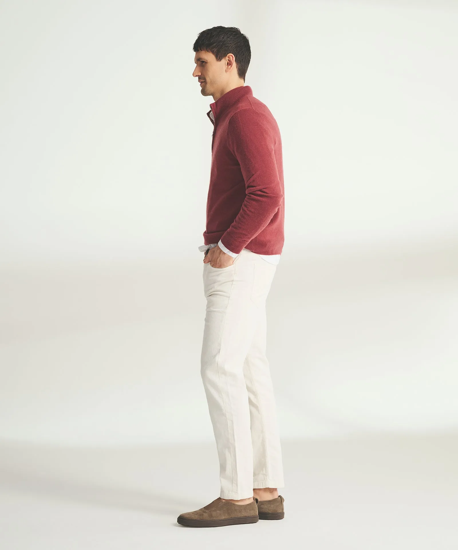 Signature Cashmere Quarter Zip