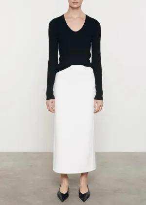 Silk Sweater Rib L/S U
