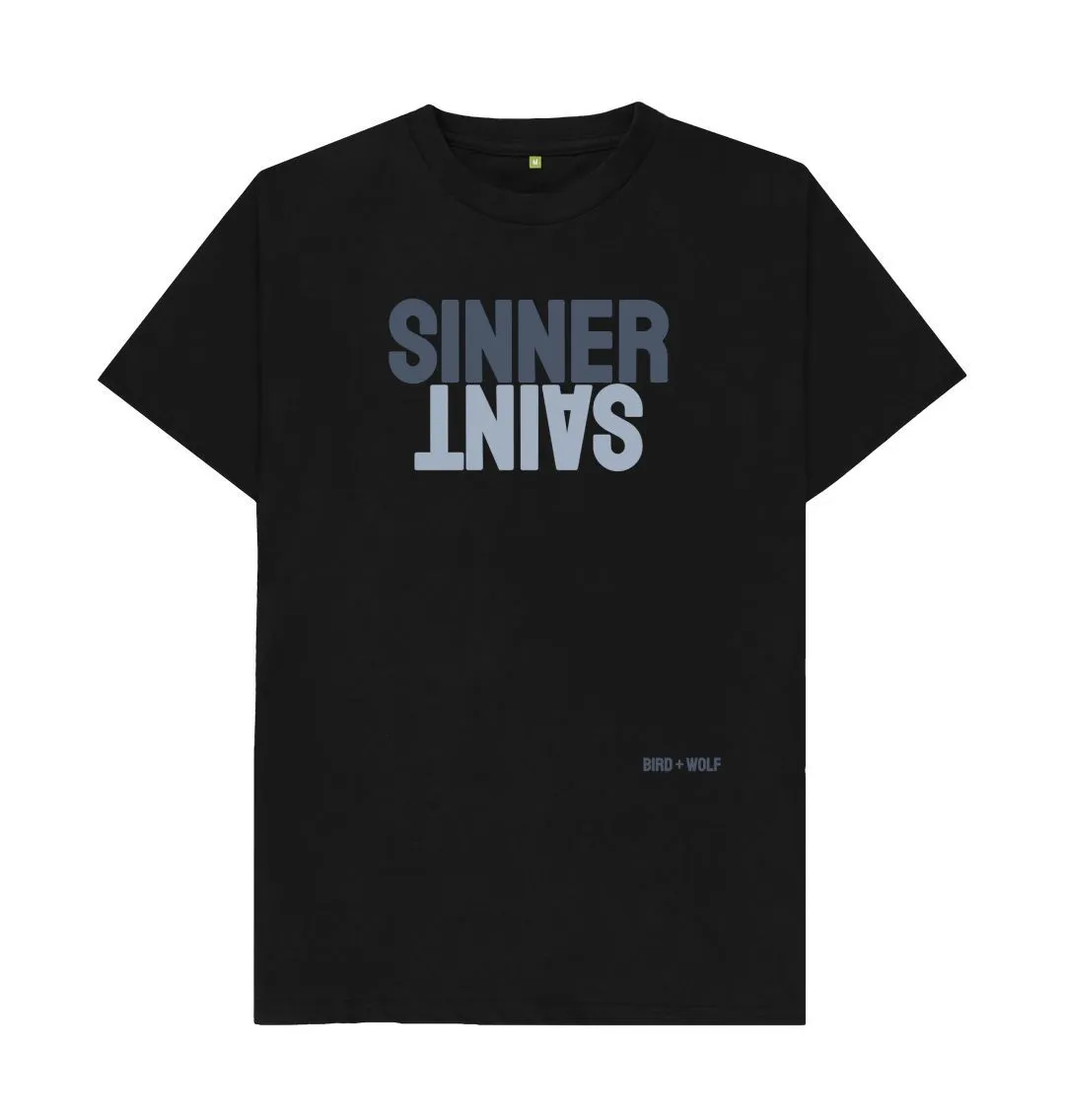Sinner Saint Classic Tee (Grey Lettering)