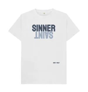 Sinner Saint Classic Tee (Grey Lettering)