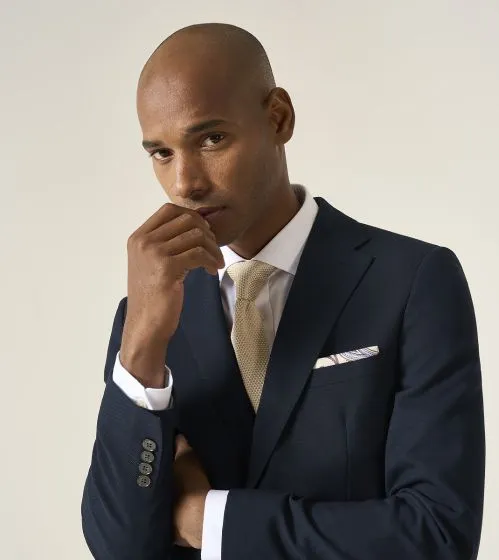 Skopes Ink Navy Slim Fit Jacket