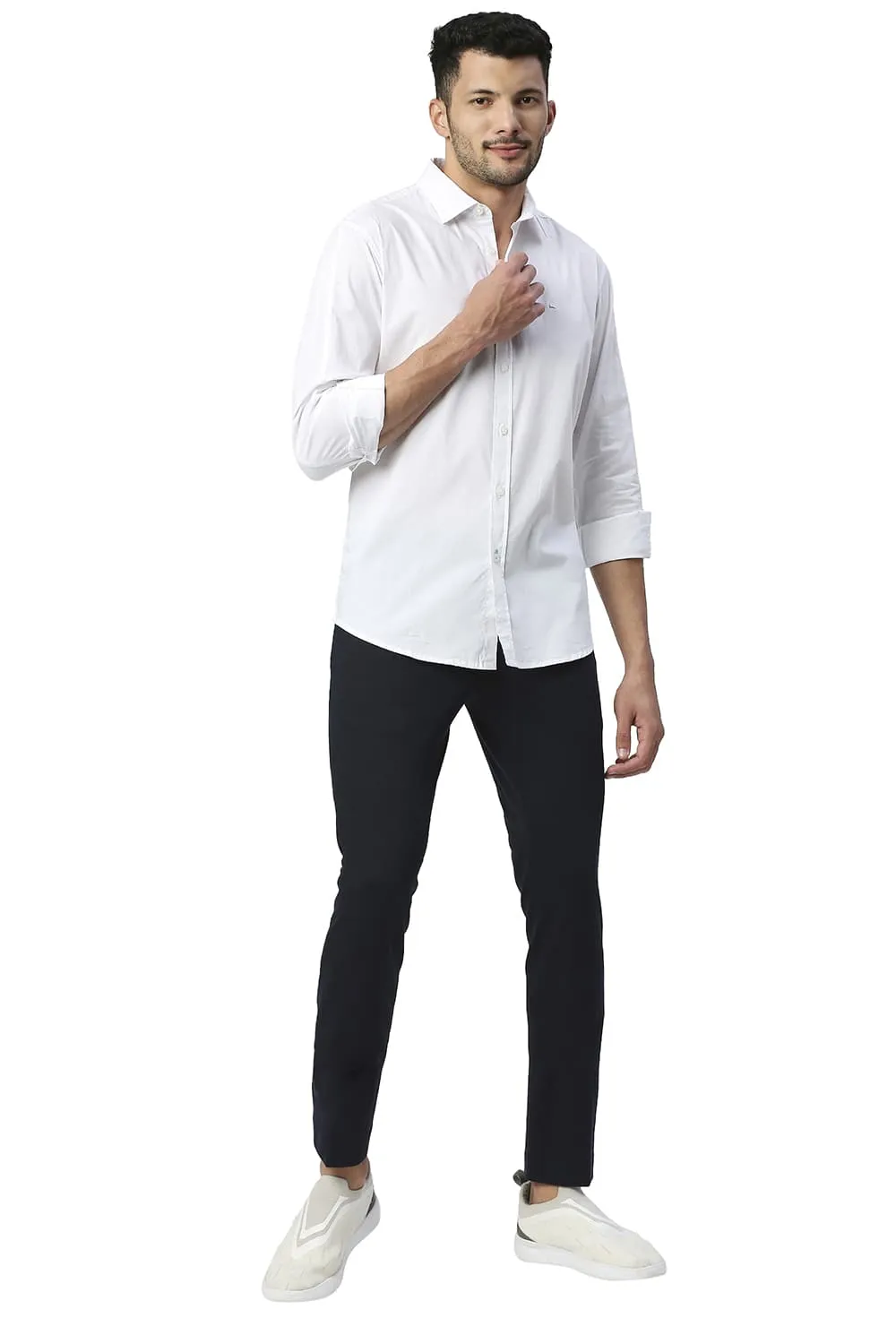 Slim Fit Cotton Oxford Shirt