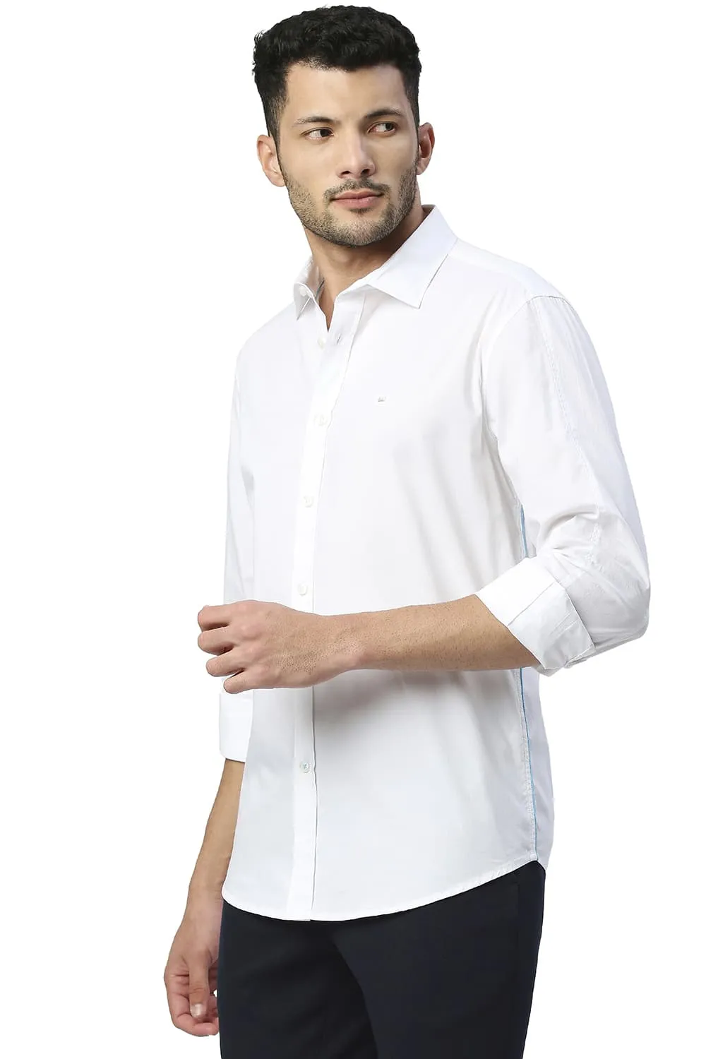 Slim Fit Cotton Oxford Shirt