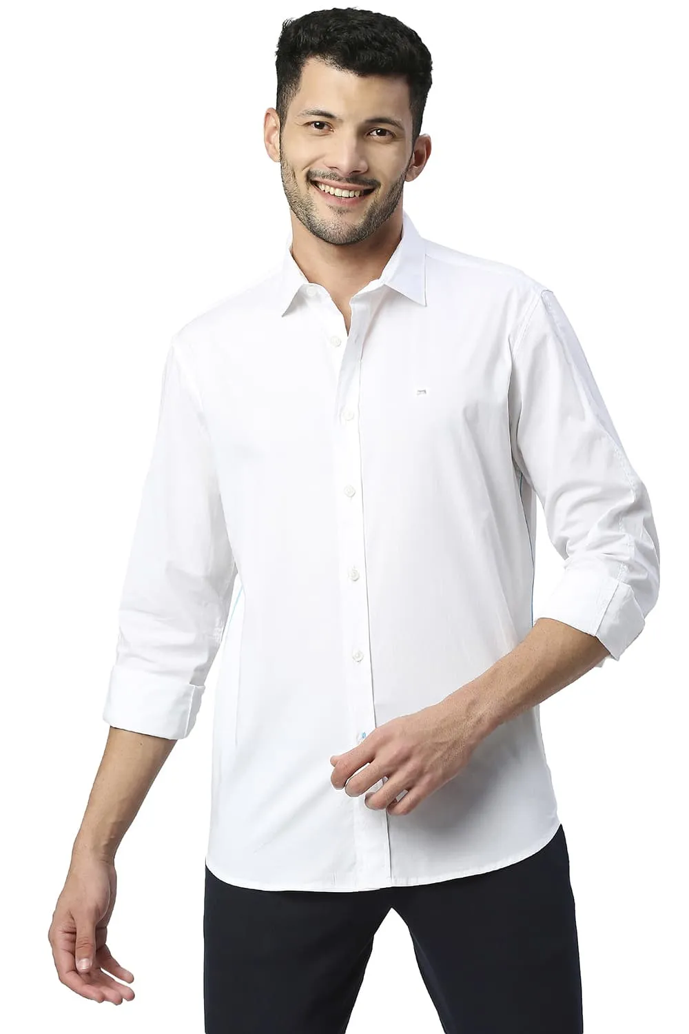 Slim Fit Cotton Oxford Shirt