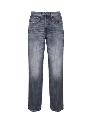 Slim Fit Grey Black Jeans