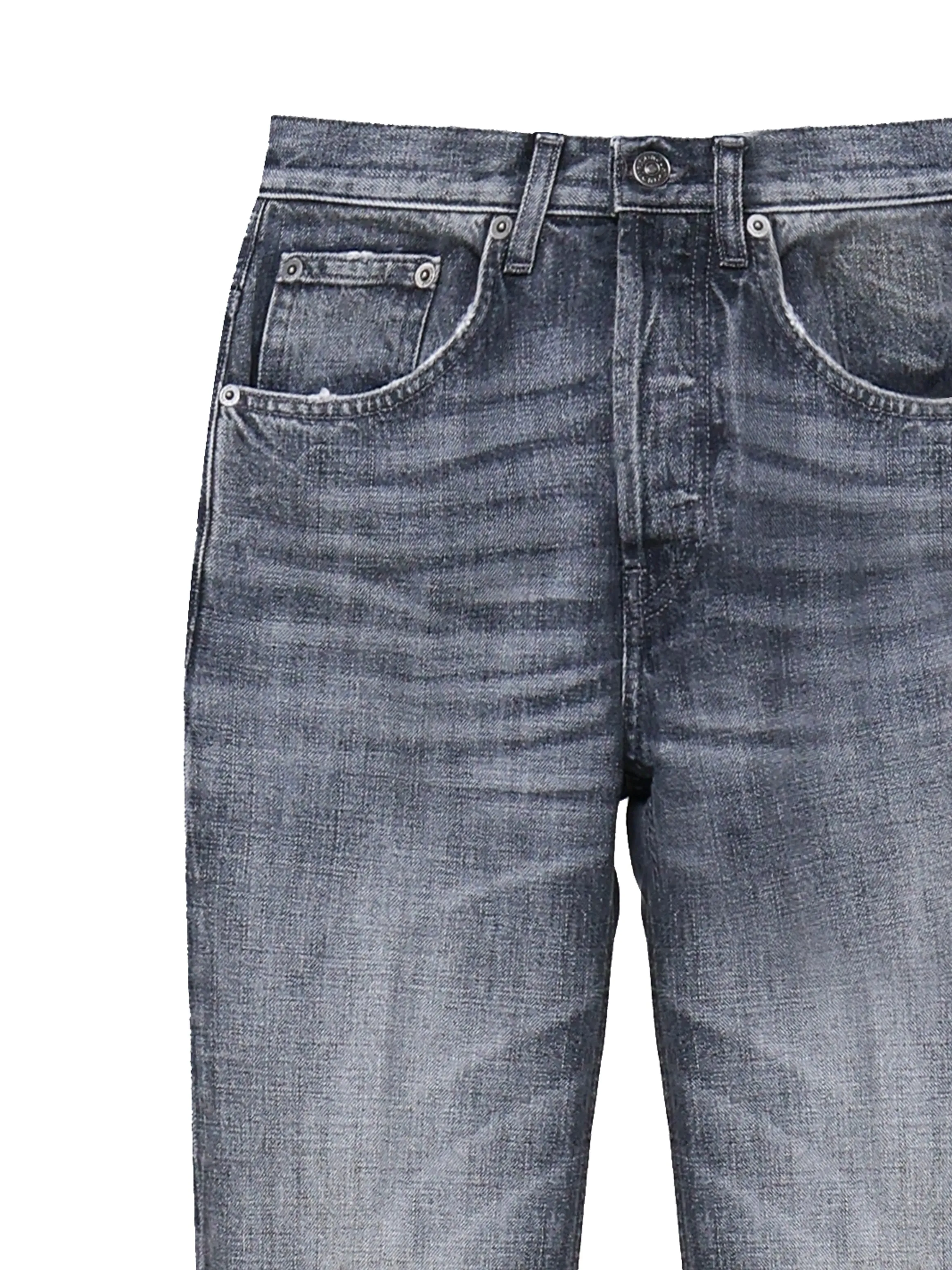 Slim Fit Grey Black Jeans