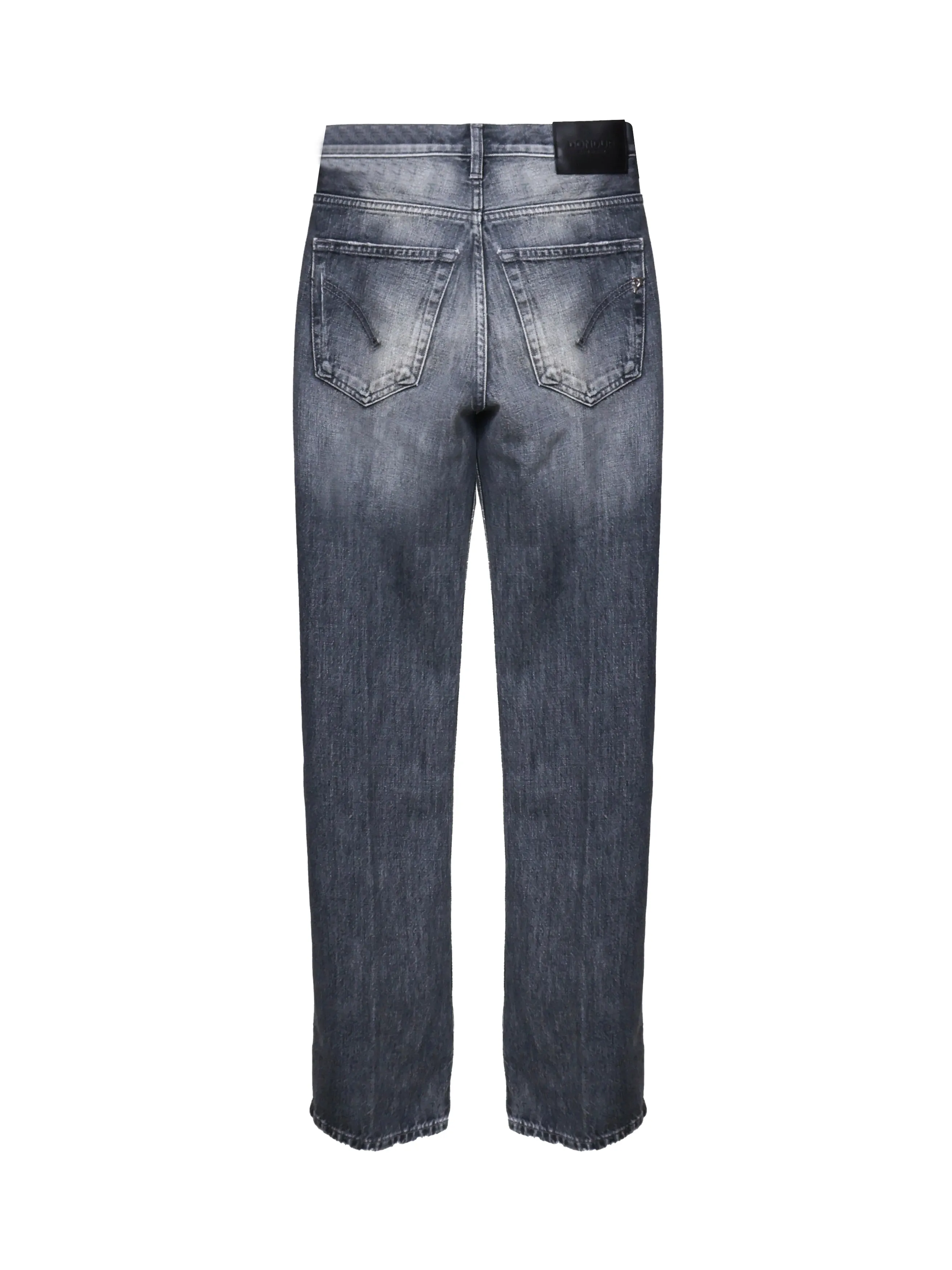 Slim Fit Grey Black Jeans